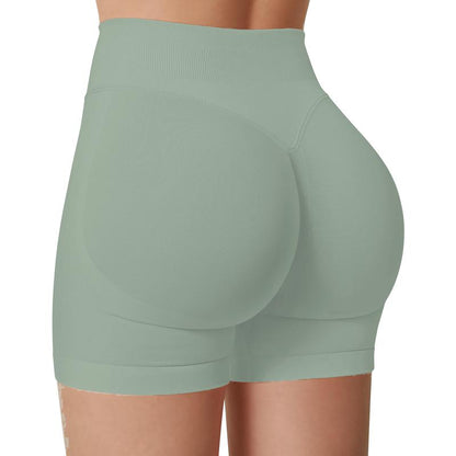 Women's TRYTO Impact Shorts - High Stretch Seamless Compression Activewear for Fitness and Workout, Featuring Invisible Butt Lifting Design