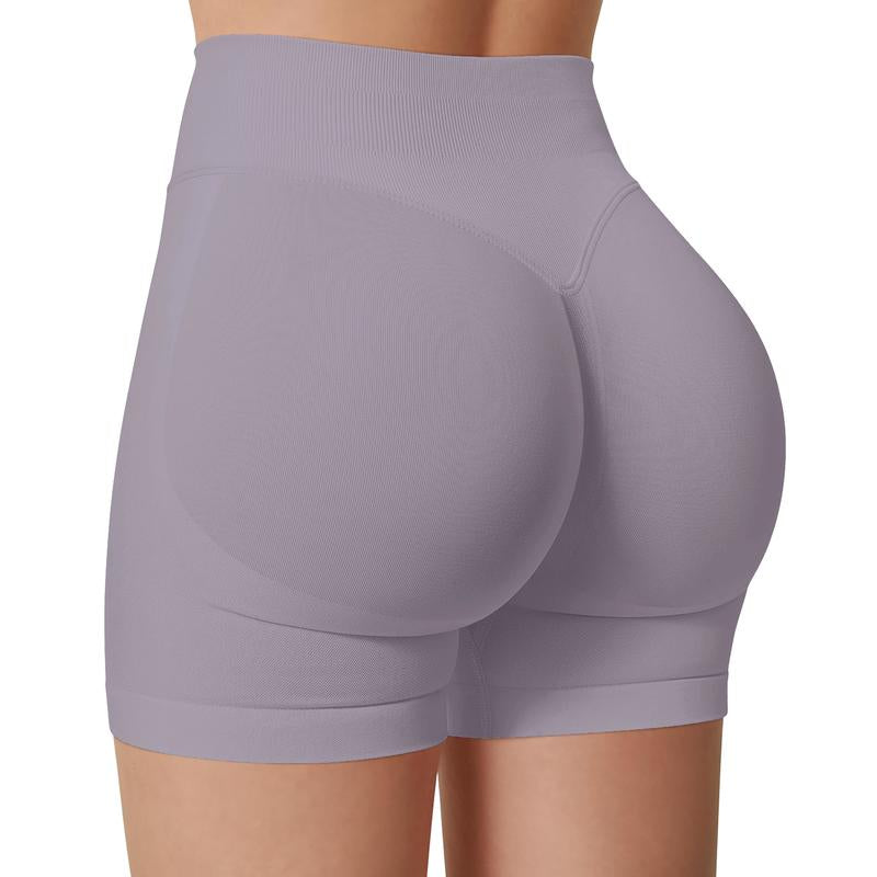 Women's TRYTO Impact Shorts - High Stretch Seamless Compression Activewear for Fitness and Workout, Featuring Invisible Butt Lifting Design