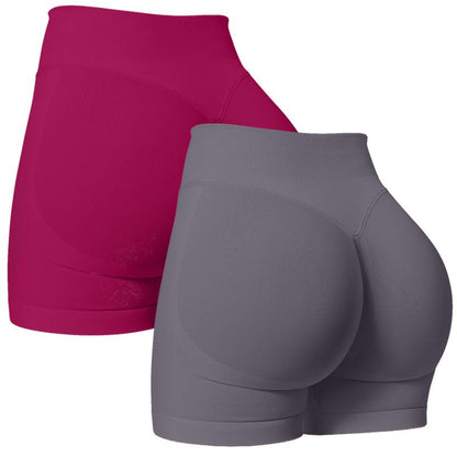 Women's TRYTO Impact Shorts - High Stretch Seamless Compression Activewear for Fitness and Workout, Featuring Invisible Butt Lifting Design