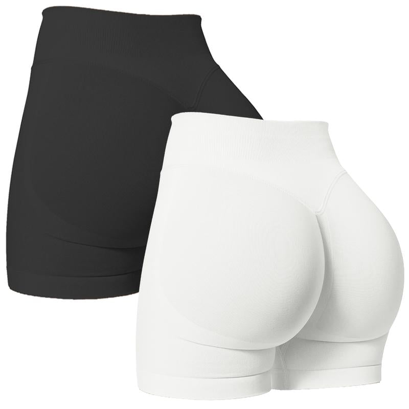 Women's TRYTO Impact Shorts - High Stretch Seamless Compression Activewear for Fitness and Workout, Featuring Invisible Butt Lifting Design