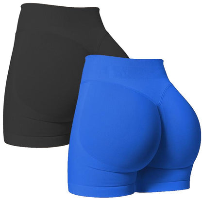 Women's TRYTO Impact Shorts - High Stretch Seamless Compression Activewear for Fitness and Workout, Featuring Invisible Butt Lifting Design
