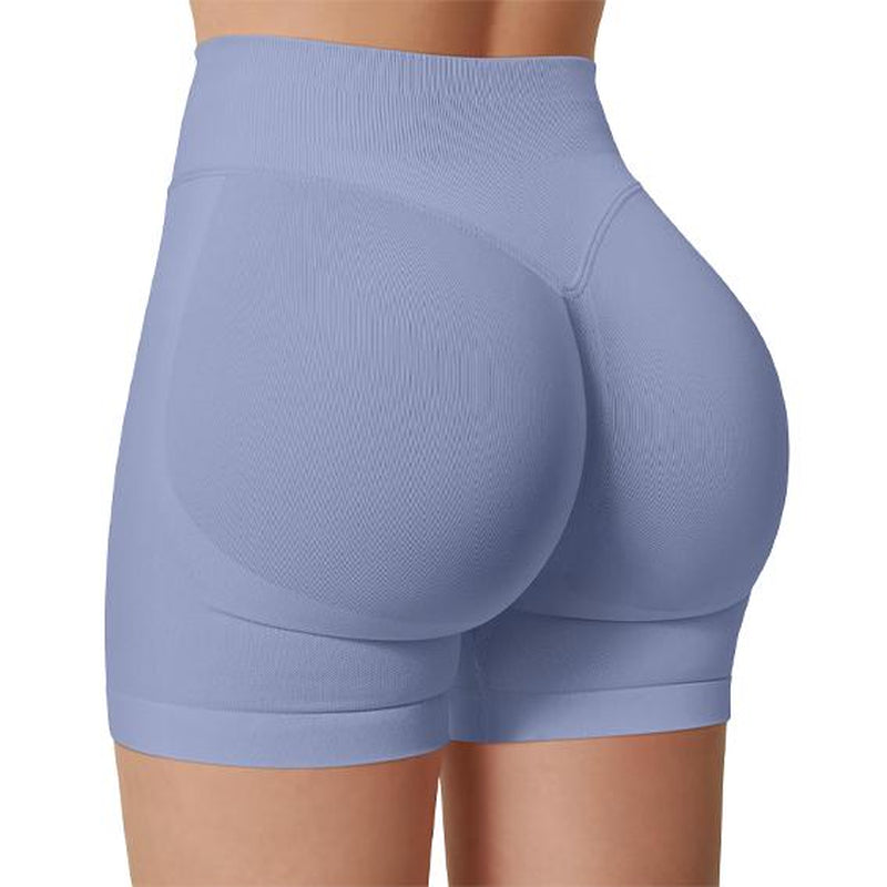 Women's TRYTO Impact Shorts - High Stretch Seamless Compression Activewear for Fitness and Workout, Featuring Invisible Butt Lifting Design