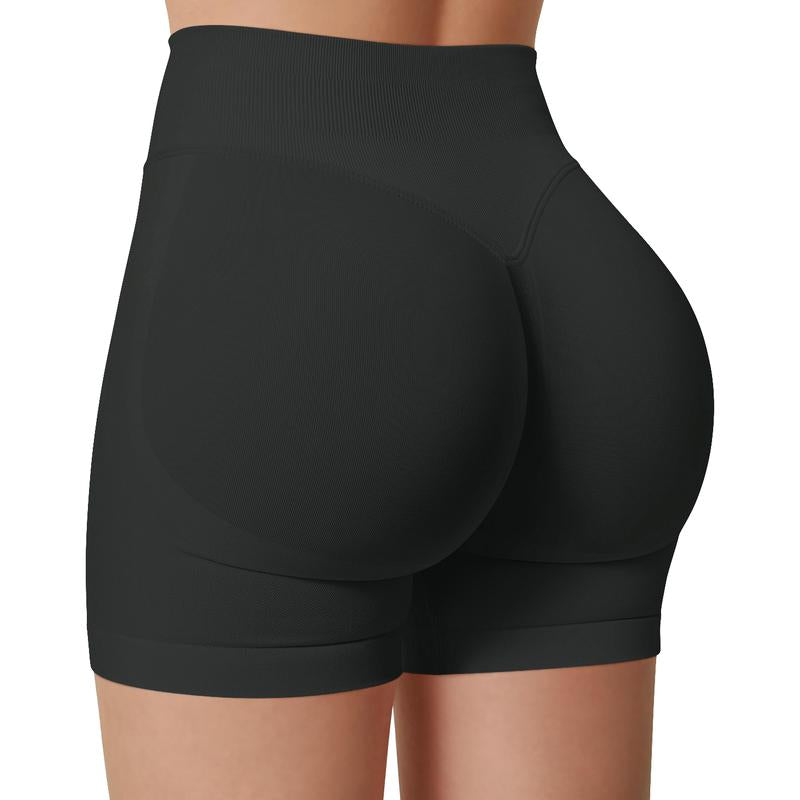 Women's TRYTO Impact Shorts - High Stretch Seamless Compression Activewear for Fitness and Workout, Featuring Invisible Butt Lifting Design