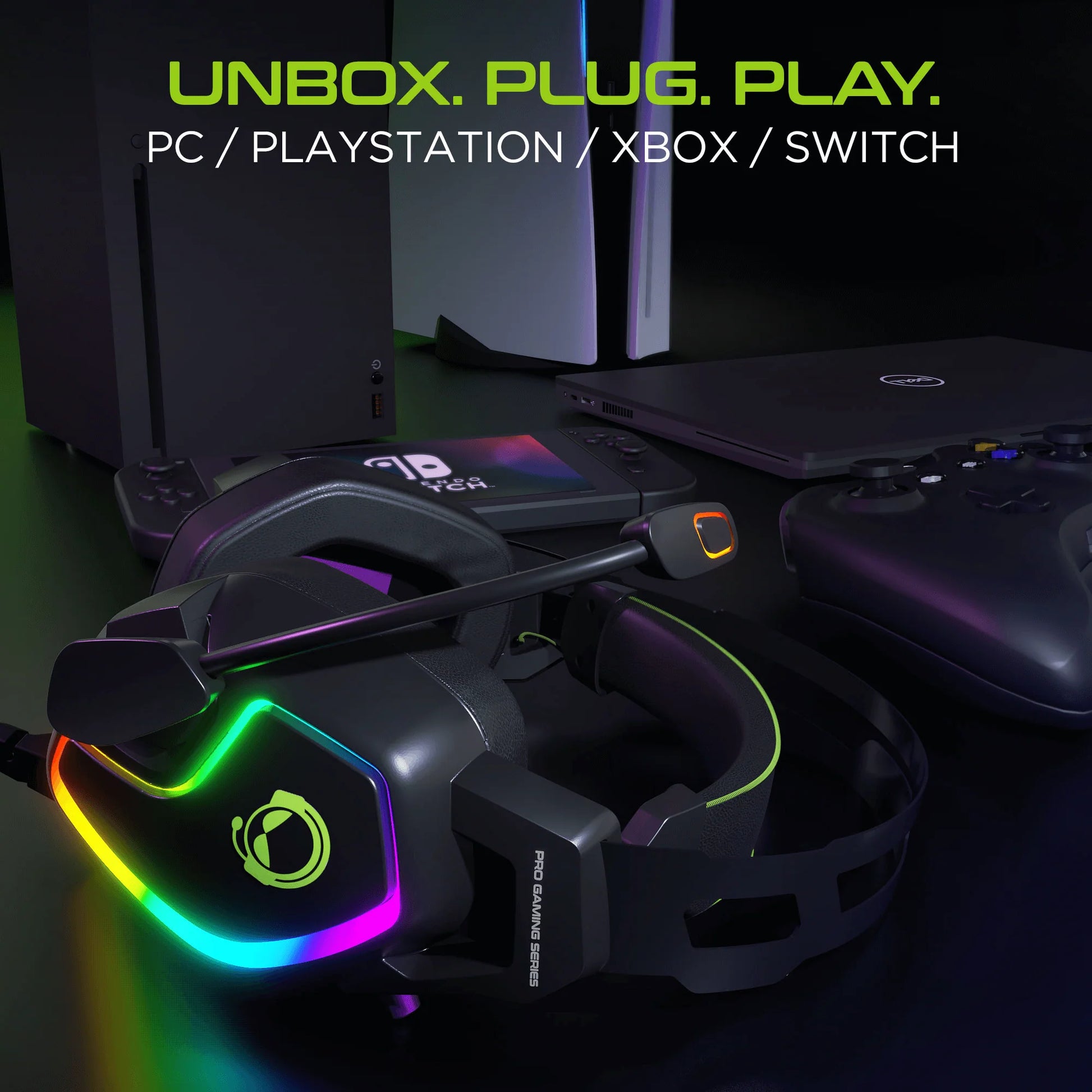 Unleash Your Gaming Potential with the Hypergear Soundrecon Xtreme Pro Multiplatform Gaming Headset