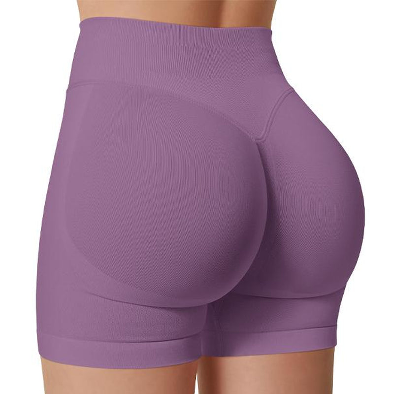 Women's TRYTO Impact Shorts - High Stretch Seamless Compression Activewear for Fitness and Workout, Featuring Invisible Butt Lifting Design