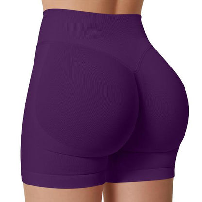 Women's TRYTO Impact Shorts - High Stretch Seamless Compression Activewear for Fitness and Workout, Featuring Invisible Butt Lifting Design