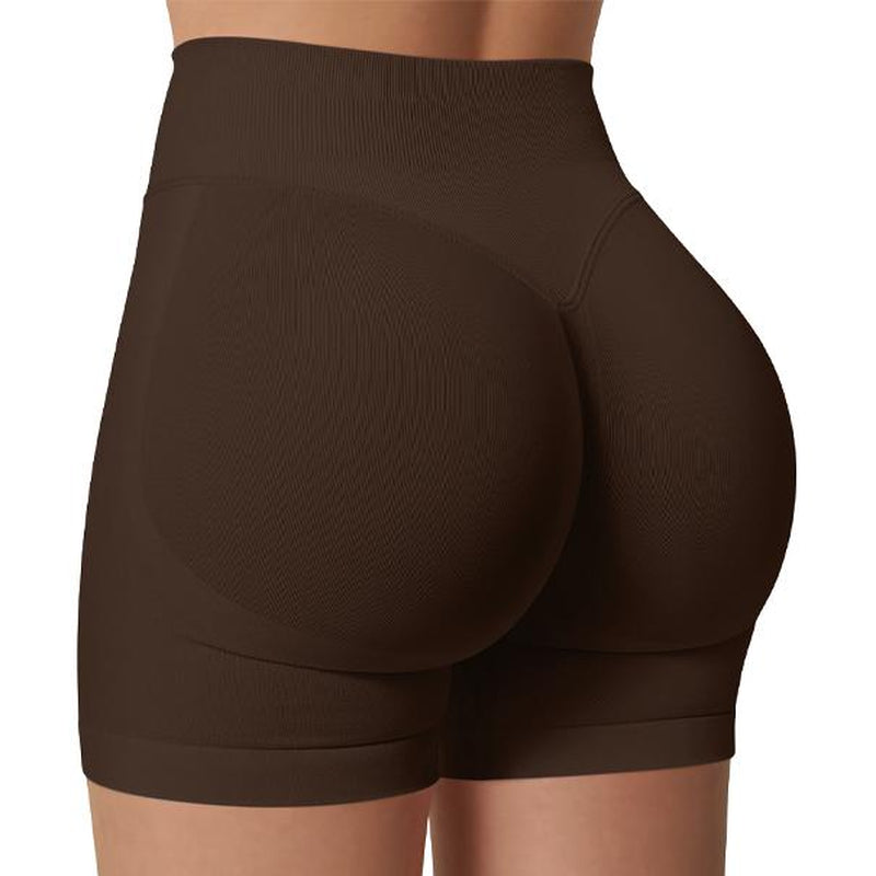 Women's TRYTO Impact Shorts - High Stretch Seamless Compression Activewear for Fitness and Workout, Featuring Invisible Butt Lifting Design