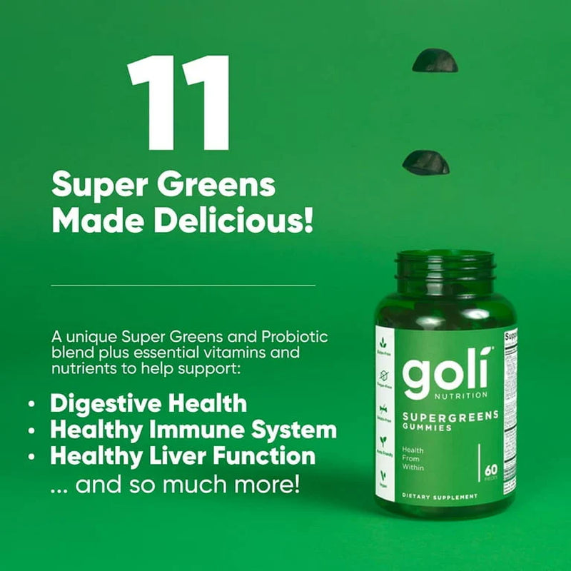 Delicious Goli® Nutrition Gummies Mixed Bundle Pack - Your Tasty Path to Wellness!