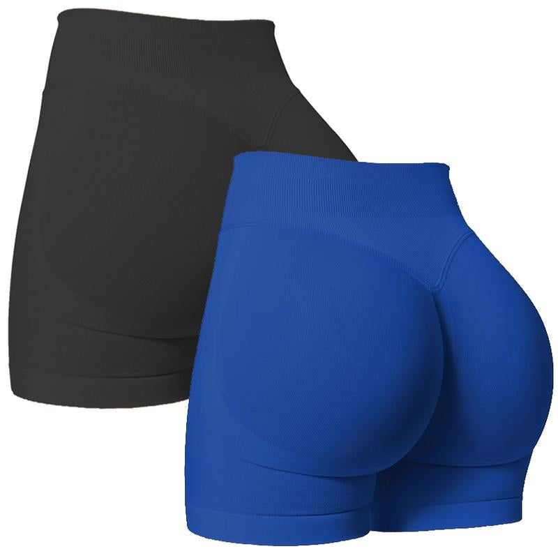 Women's TRYTO Impact Shorts - High Stretch Seamless Compression Activewear for Fitness and Workout, Featuring Invisible Butt Lifting Design