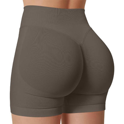 Women's TRYTO Impact Shorts - High Stretch Seamless Compression Activewear for Fitness and Workout, Featuring Invisible Butt Lifting Design