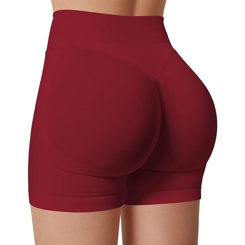 Women's TRYTO Impact Shorts - High Stretch Seamless Compression Activewear for Fitness and Workout, Featuring Invisible Butt Lifting Design