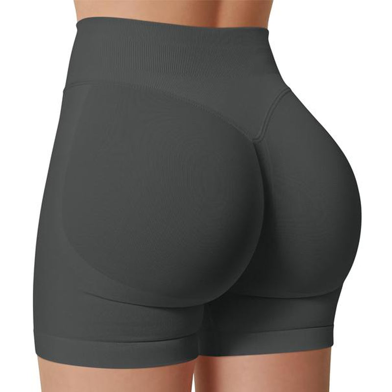 Women's TRYTO Impact Shorts - High Stretch Seamless Compression Activewear for Fitness and Workout, Featuring Invisible Butt Lifting Design