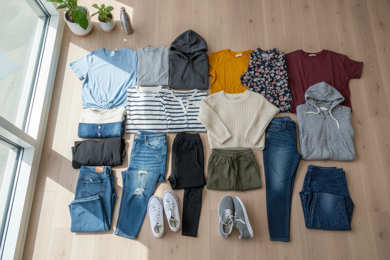 everyday attire clothing of all kinds