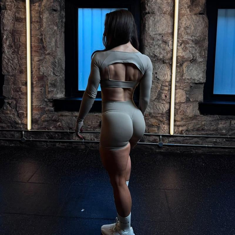 Women's TRYTO Impact Shorts - High Stretch Seamless Compression Activewear for Fitness and Workout, Featuring Invisible Butt Lifting Design